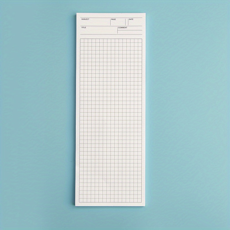 50 Sheets Easy Long Notebook Student Portable Mini Notepad