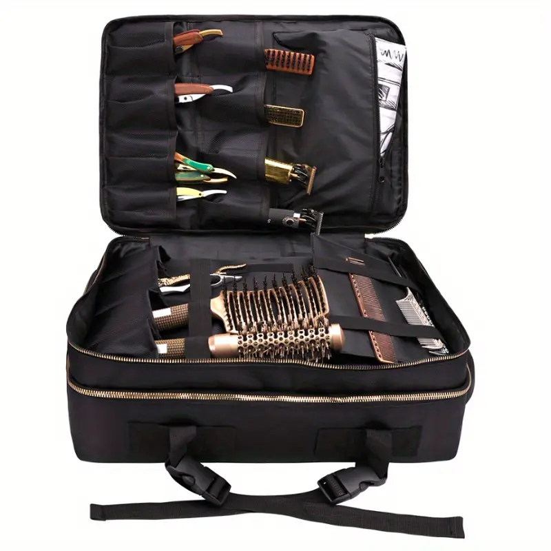 barber bags hair stylist hairdressing tool storage bag waterproof large capacity storage backpack travel shoulders bag details 6