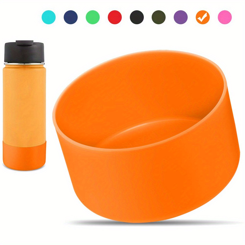 High-quality Durable Anti-slip Water Bottle Silicone Thermos Rubber Bottom  Sheathing Mat Cup Accessories 