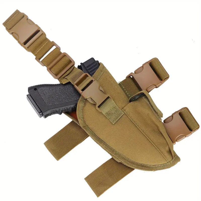 Accessoires de chasse réglable militaire Airsoft Holster tactique pistolet  Drop Leg Holster, cuisse Airsoft Holster pour la main droite - Temu Belgium