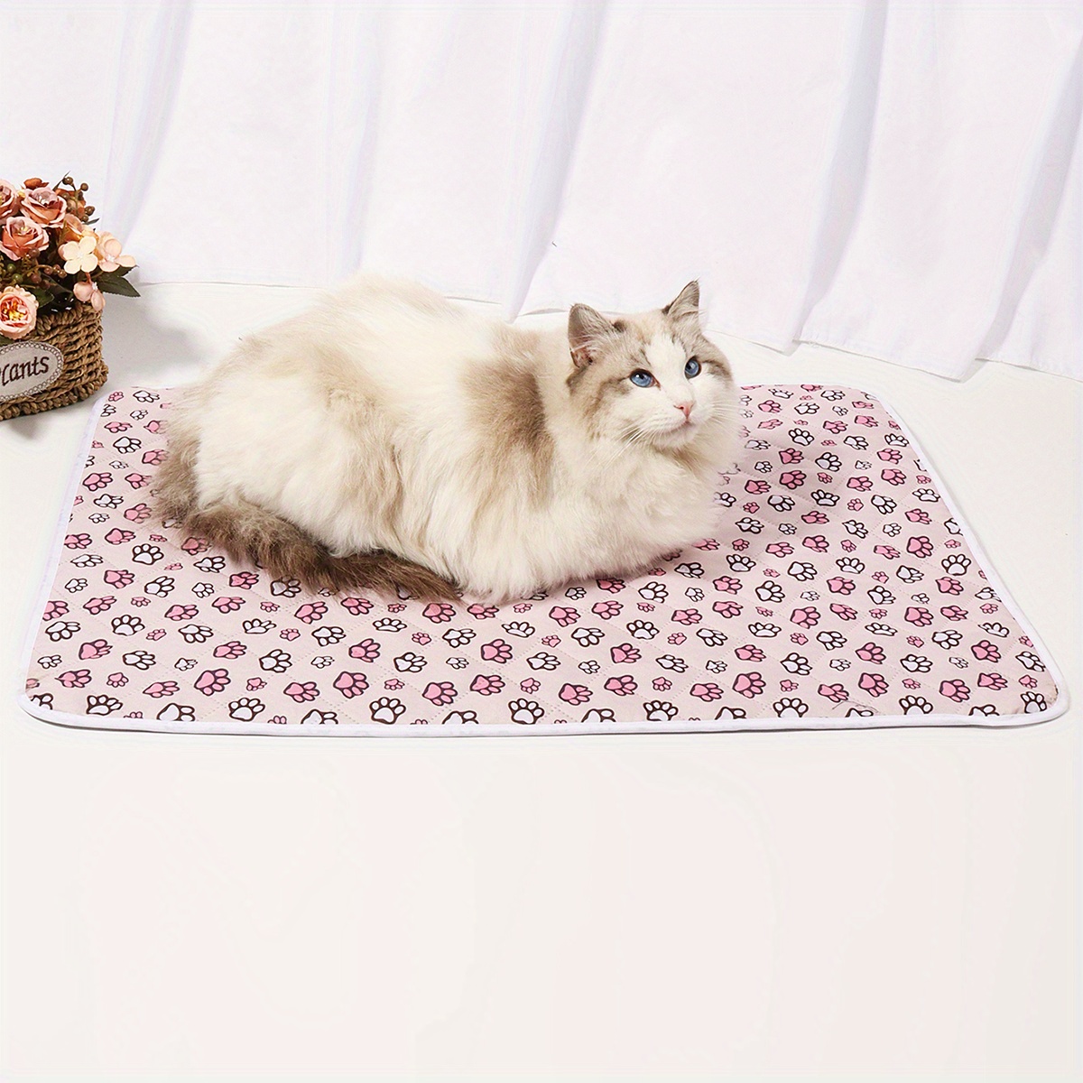 pet comfortable cooling mat with cute patterns cat and dog sleeping mat pet beds sofa cushion details 0