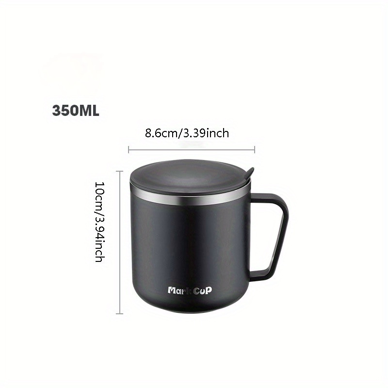 1pc 350ml Insulated Stainless Steel Teacher Mug,Best Teacher Gifts