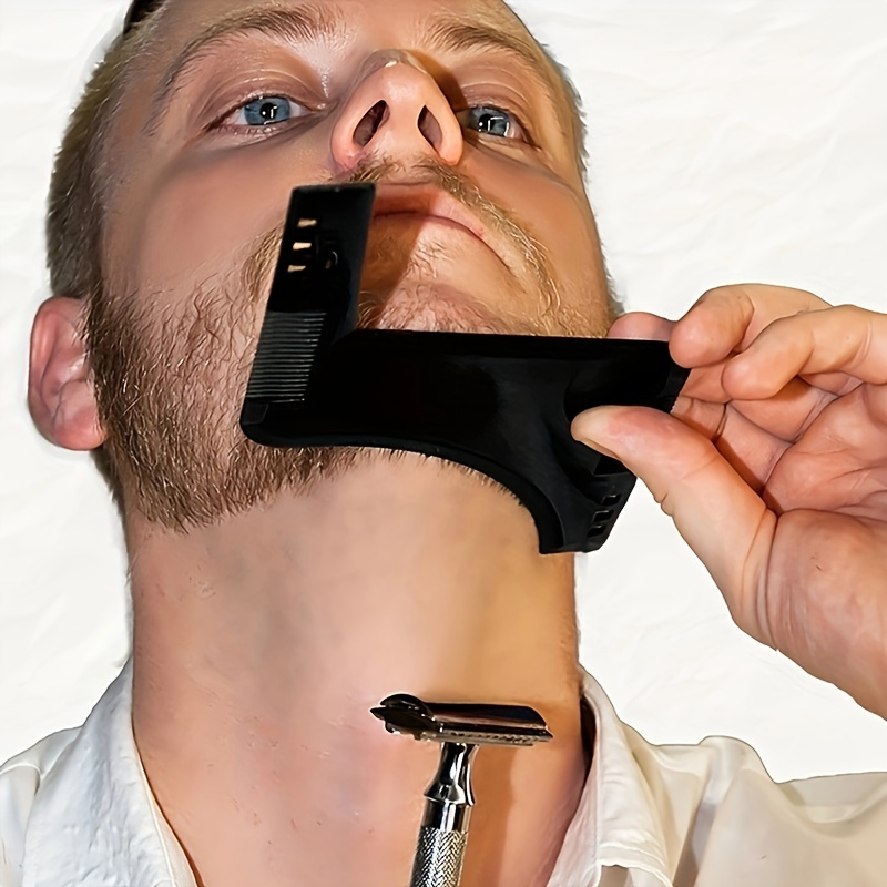 Bartschablone Männer Bartformung Styling schablonenkamm