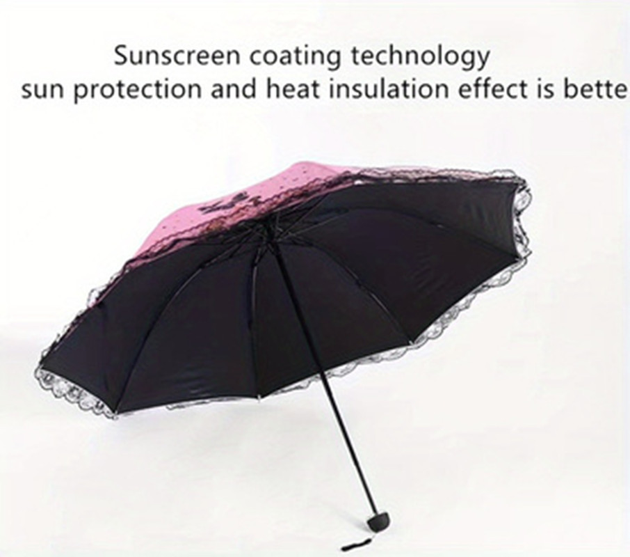 Use a parasol for elegant UV protection! Let's incorporate