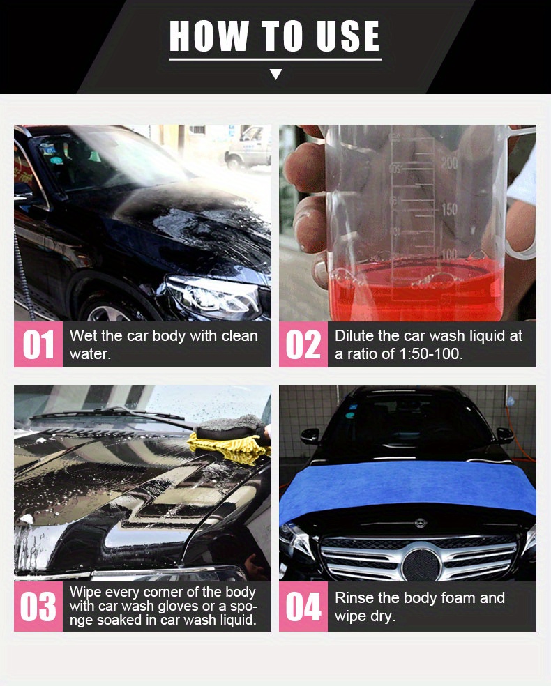 Super Concentrated Foam Car Wash Prewashing Liquid Super Concentrated