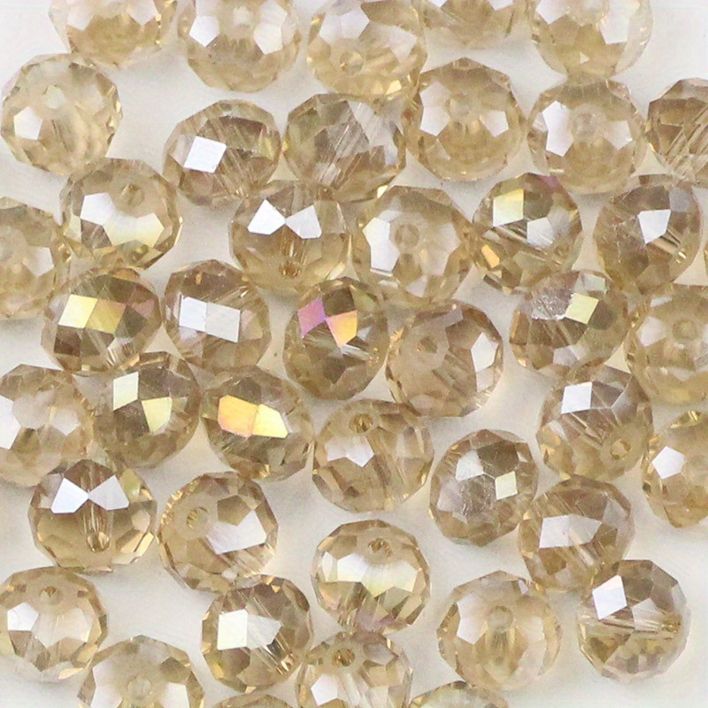 Flat Oval Crystal Beads For Jewelry Making Adults 9x12mm Faceted