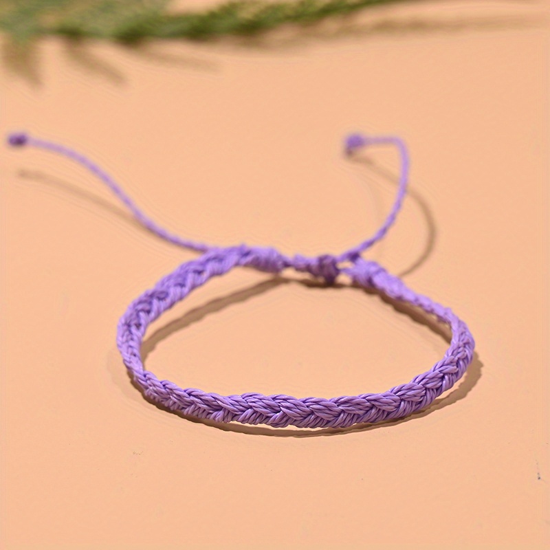 Waterproof Beach Bracelet for Surfer Girl Purple and Blue Summer