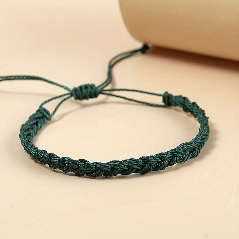 1pc Twisted Braided Bracelet, Fashionable Everyday Accessory For Women