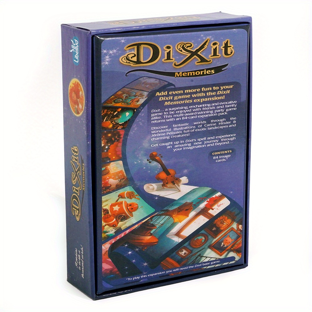 Pack Dextension De Jeu De Société Dixit Memories, Vente En Gros, Sadapte À  Nimporte Quel Jeu De Cartes De Fête De La Collection Dixit Pour Enfants Et  Adultes Du 6,52 €