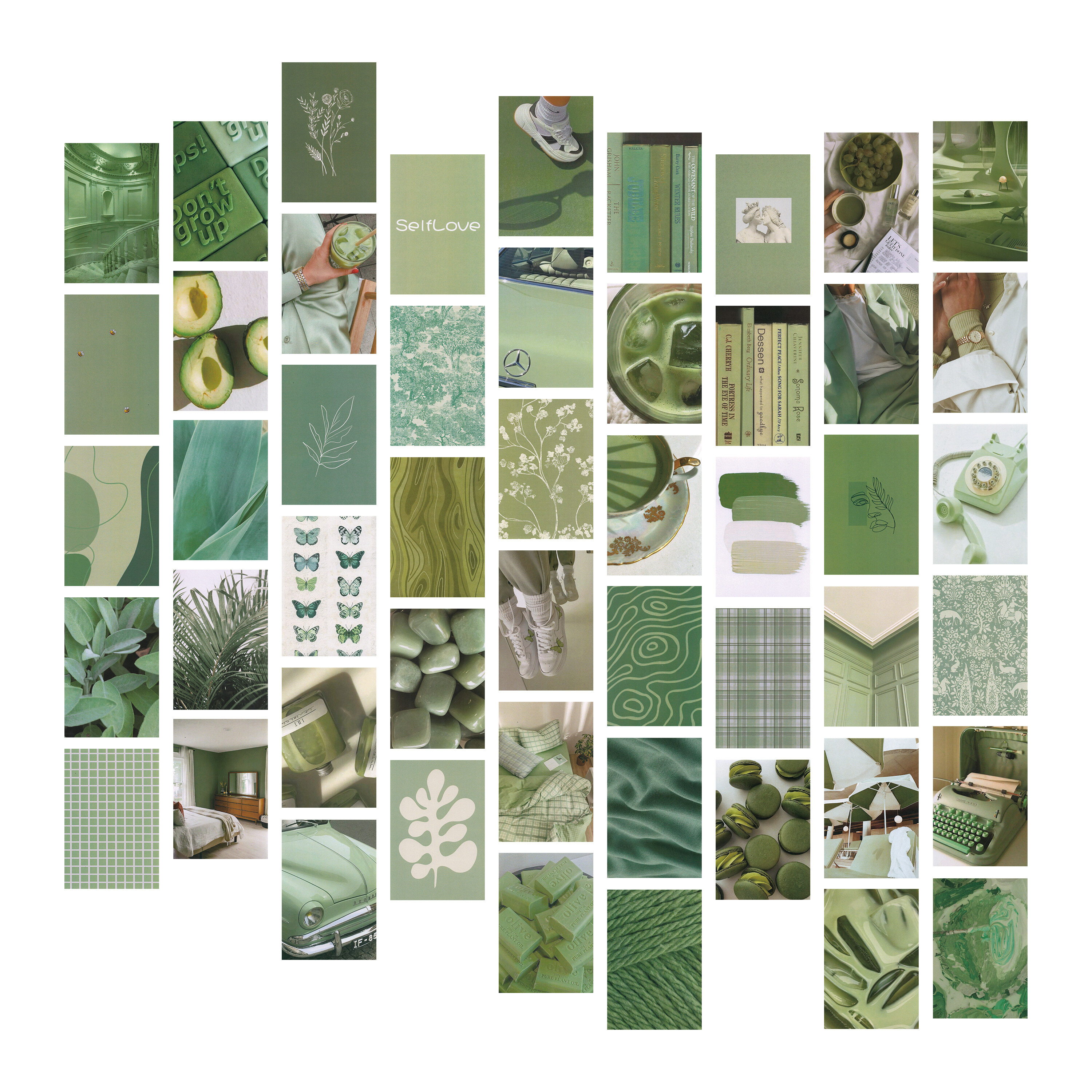 50pcs Sage Green Wall Collage Kit Aesthetic Pictures Aesthetic Cute Dorm  Photo Wall Decor For Teen Girls Photo Wall Aesthetic Posters Green Wall  Home  Kitchen Temu Belgium