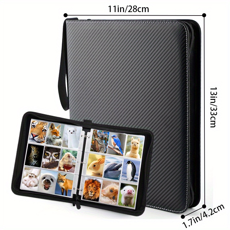 Pocket Card Binder Avec 65 Pages Livre De Collection De - Temu France