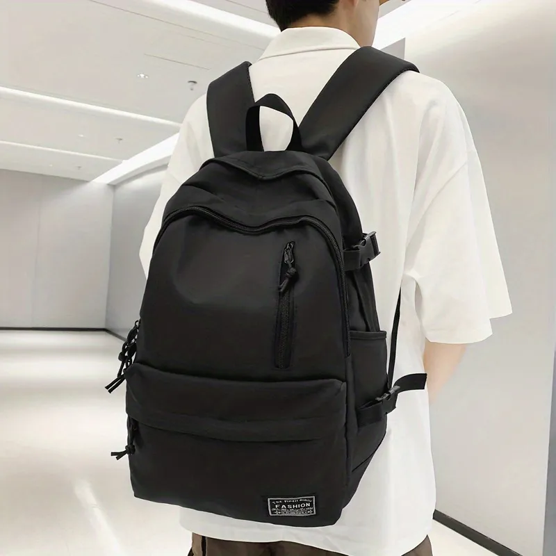 Backpack Men's Simple Large Capacity Travel Bag Backpack High