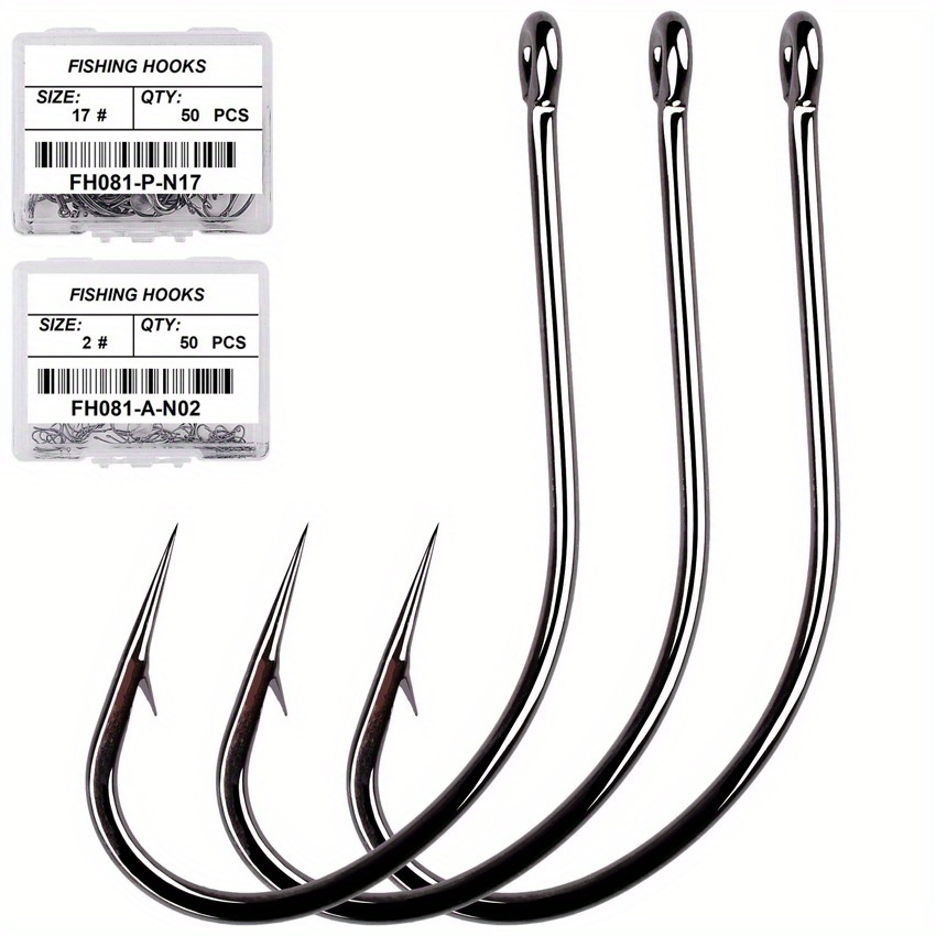 Premium High Carbon Steel Fishing Hooks With Barbs And Bait - Temu Canada