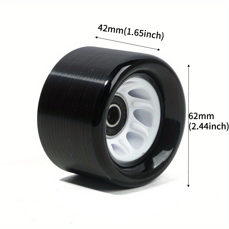 92a Quad Roller Skates Wheels Double Line Skates Wheels Temu