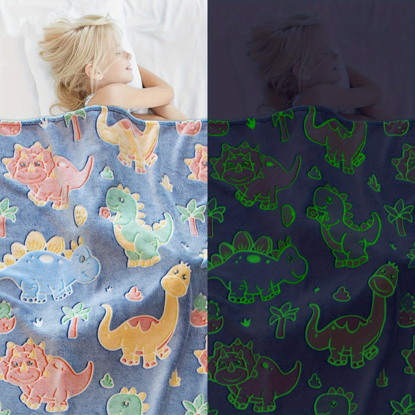 Fuzzy 2025 dinosaur blanket