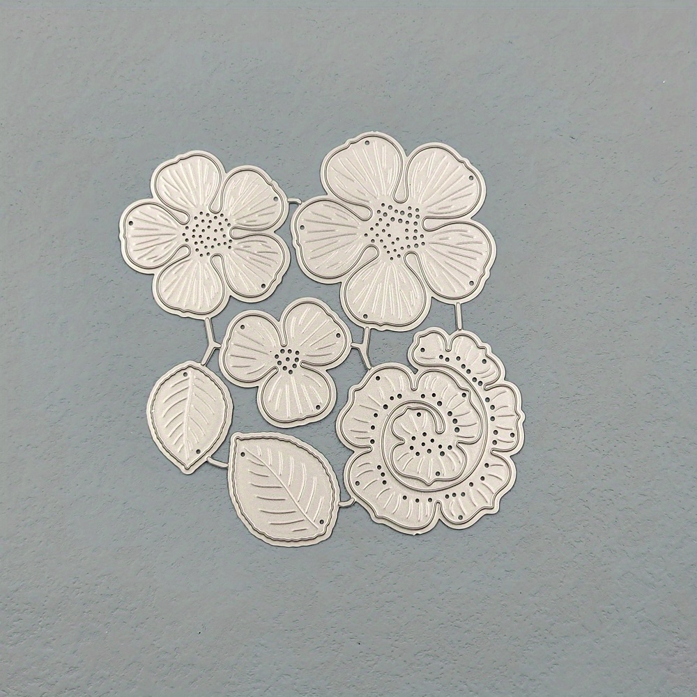 3D Layered Orchid Flower Cutting Dies for Card Making-Metal Cutting Die  Flower-Metal Cutting Die Stencils-Metal Flower Cutting Die Craft Die
