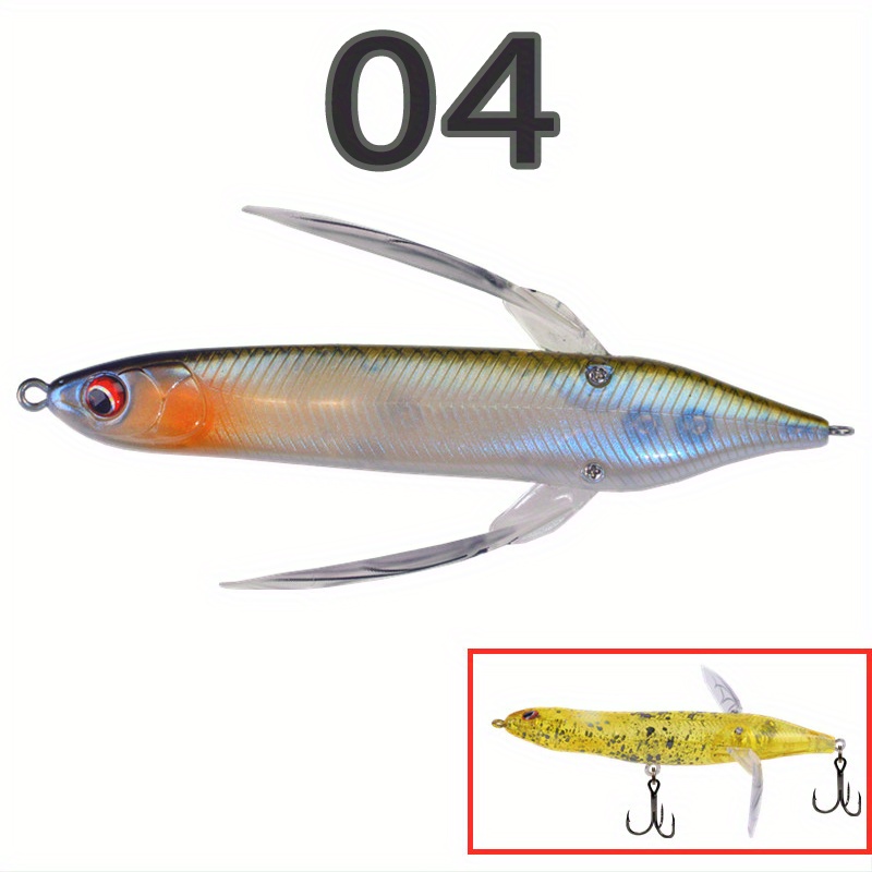 New Popper Topwater Dragonfly Lure Floating Pencil Fishing - Temu