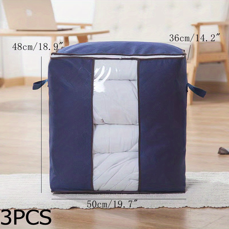 blanket cover bag / Blanket Packaging Storage Bag / Cloth Storage Closet  Organizer Bag