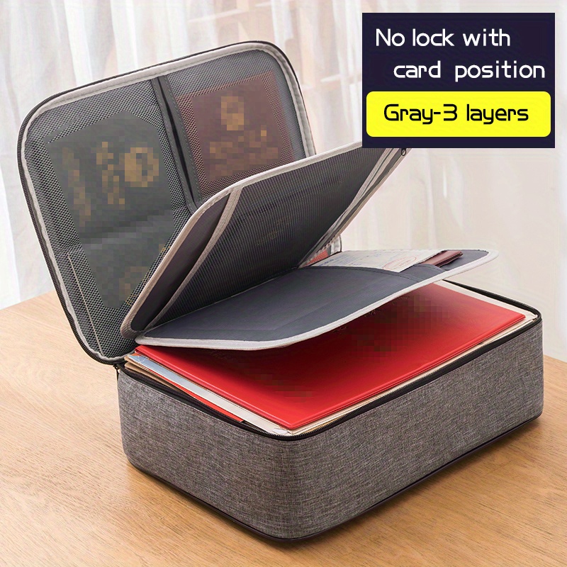 Large Zippered Storage Case