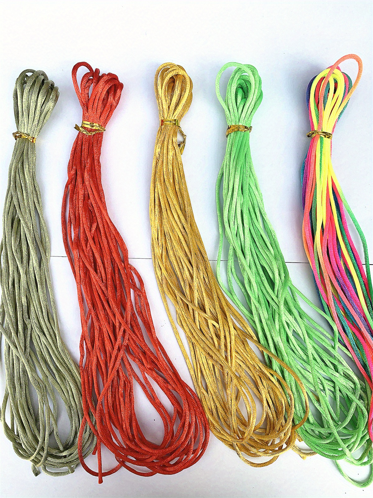 Patterned 4mm Nylon Cord | 4mm Nylon Rope By The Yard
