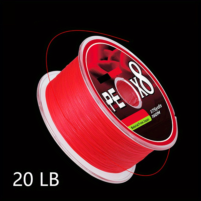 155 Yards Pe 8 Strand Braided Fishing Line Abrasion - Temu