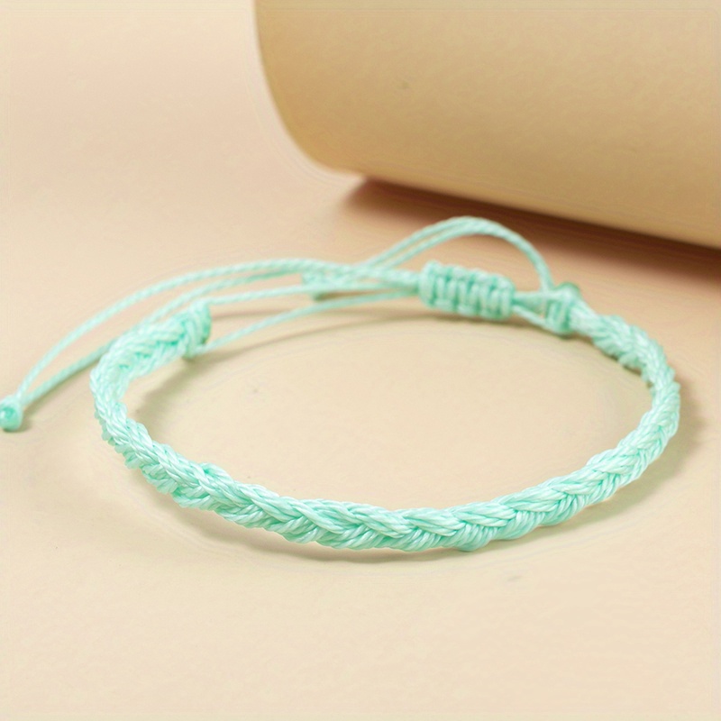 Handmade Bohemian Braided Rope Mexican Anklets Colorful Beach Weave Chain  Bracelet For Women And Girls From Dhcomcn, $1.37