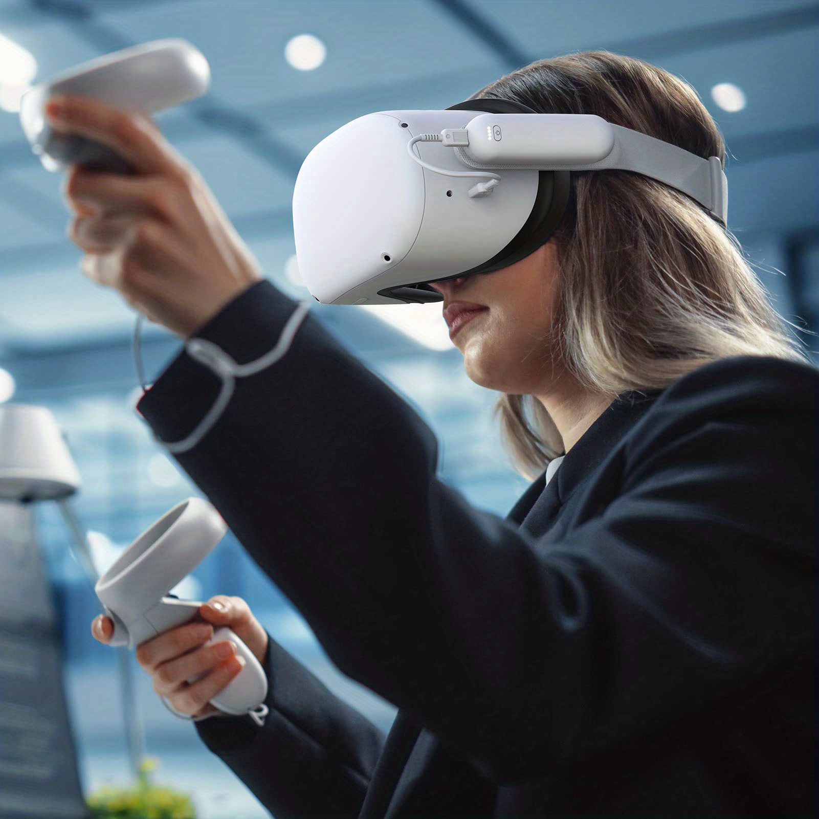 5000mah Rechargeable Battery Pack Quest 2 Accessories/meta Temu