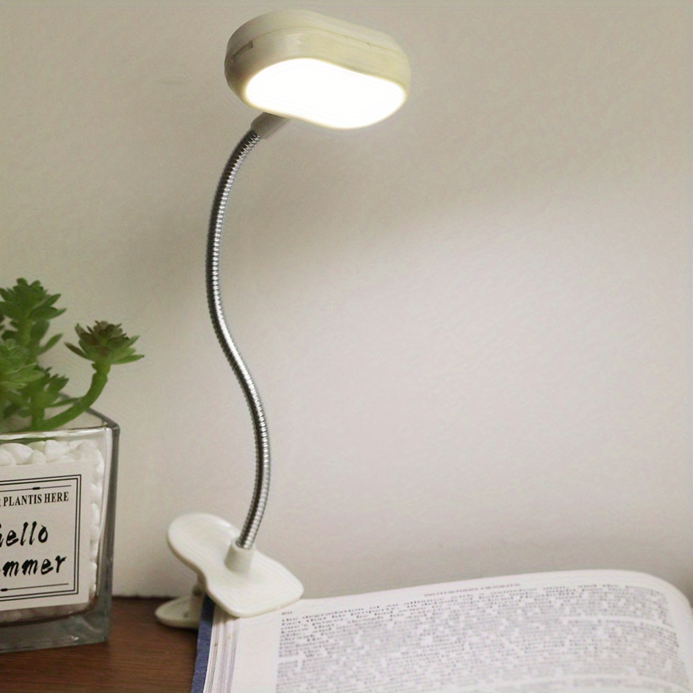 Lampe de lecture à pince LED Book Light piles incluses