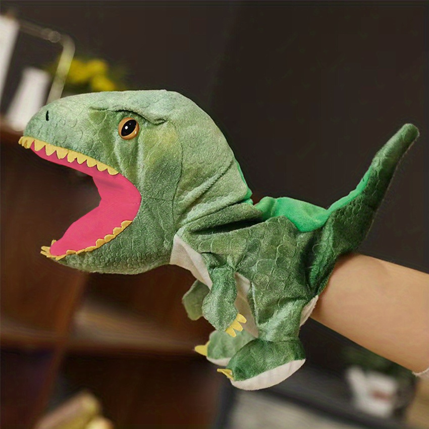 Bring Prehistoric Age Life Plush Simulation Dinosaur Hand - Temu