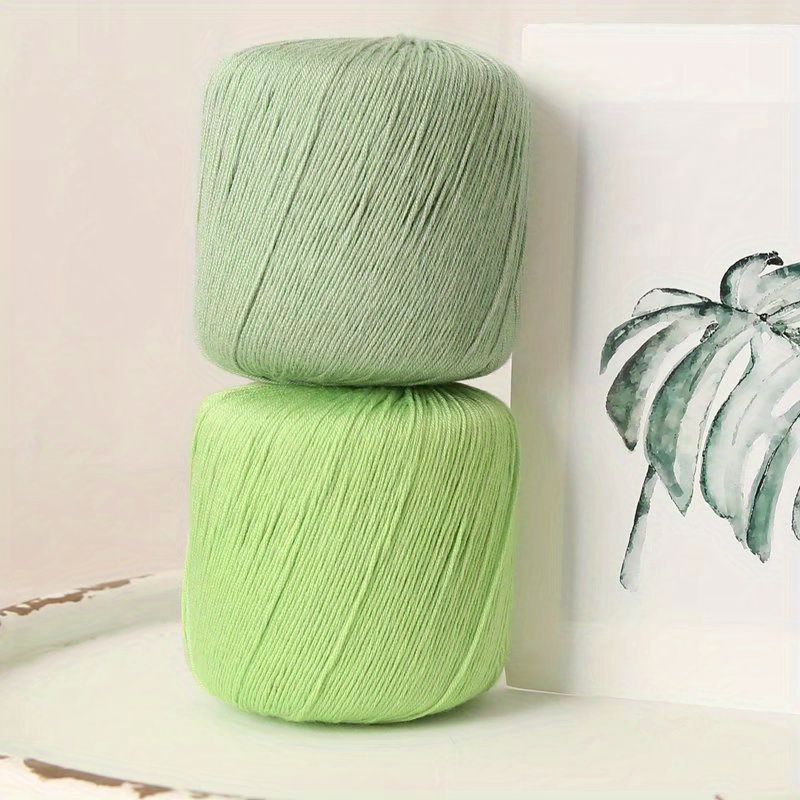 Mercerized Cotton Yarn For Diy Knitting And Crocheting Shawl - Temu