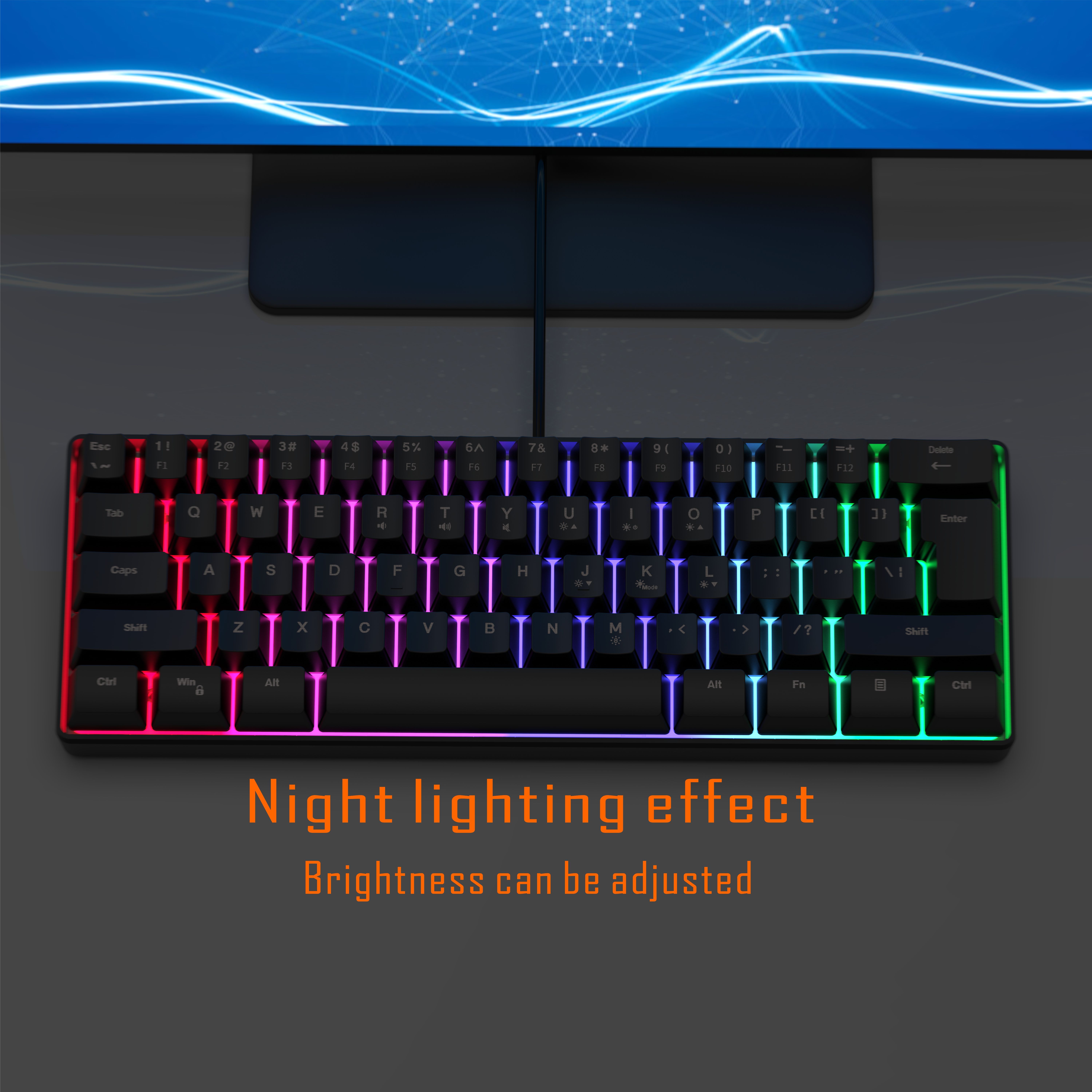 Mini Tastiera Gaming Luminosa Rgb A 61 Tasti Tastiera - Temu Switzerland