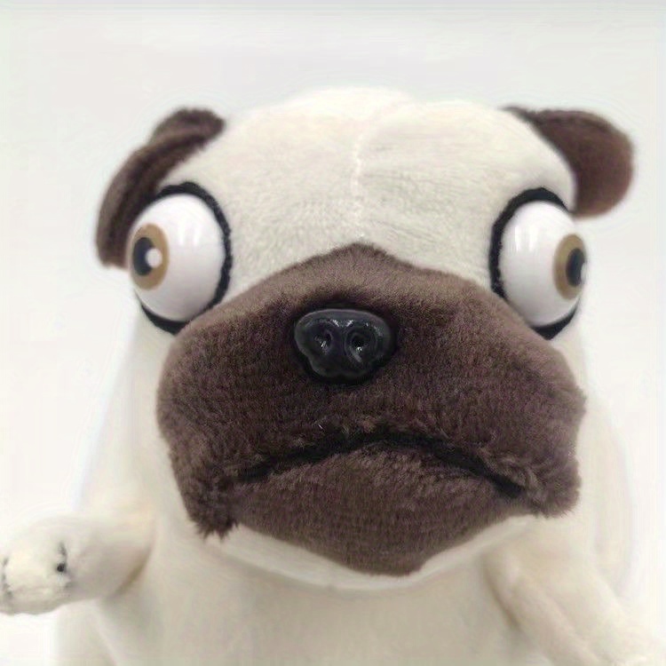 Adorable Ugly Cute Sand Sculpture Plush Toy Fabric Pug Dog - Temu Australia