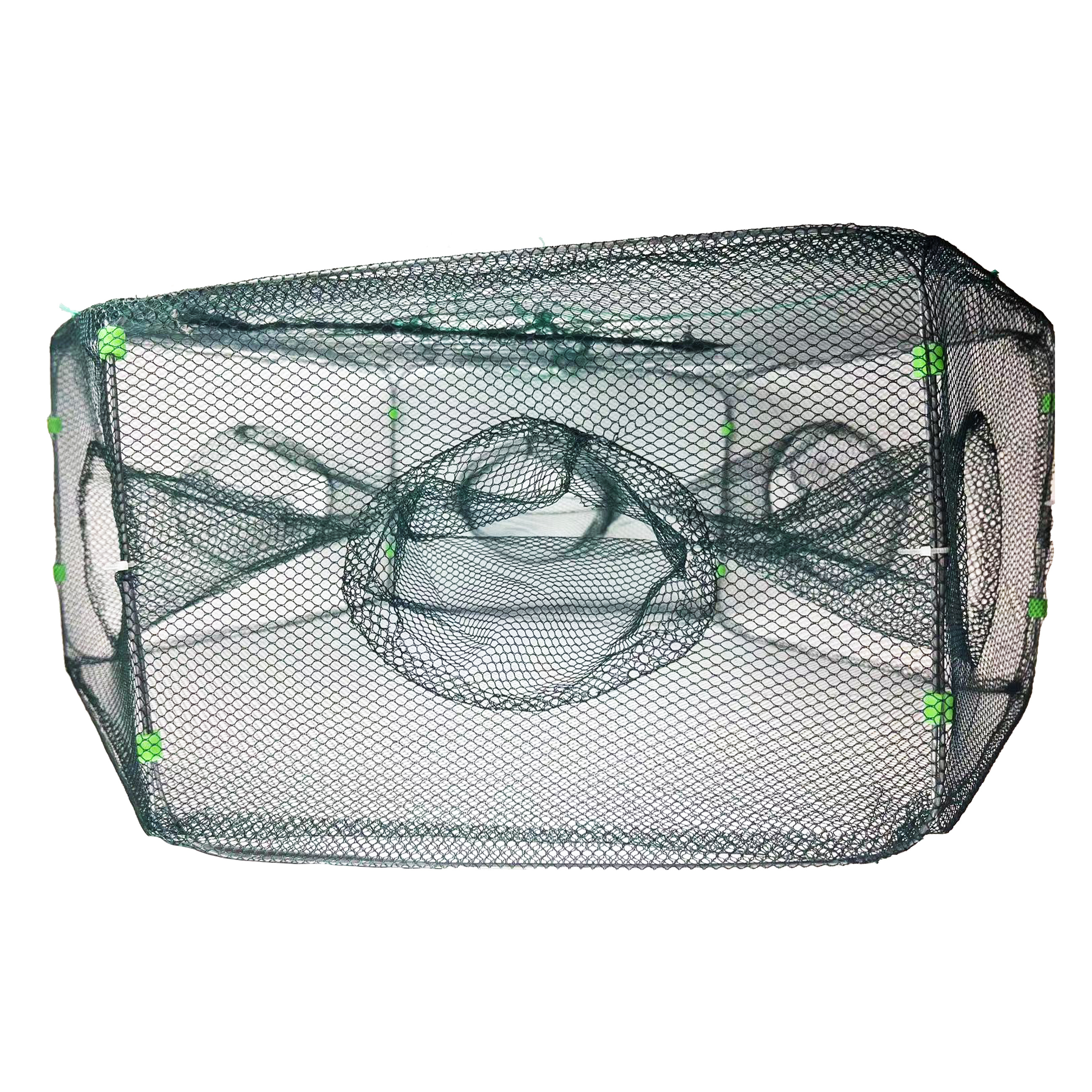 Big Foldable Fishing Net 80/100CM Hand Cast Cage for Catching Fish