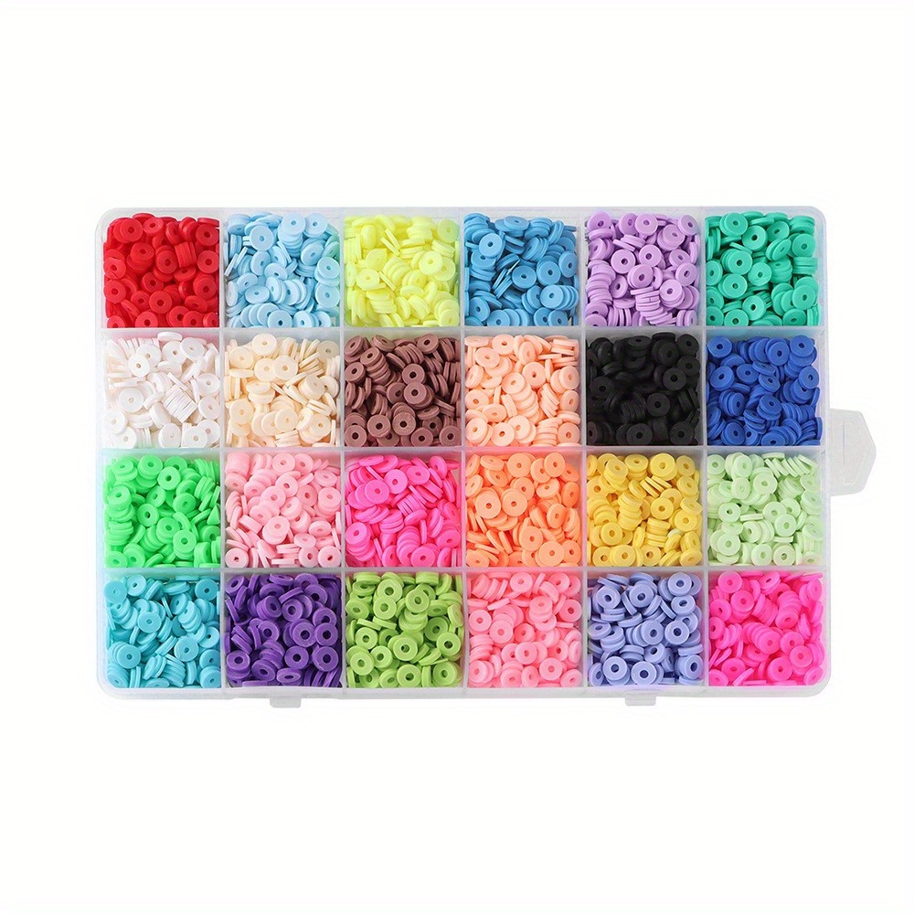 Polymer Clay Bead Set for Bracelet Making
