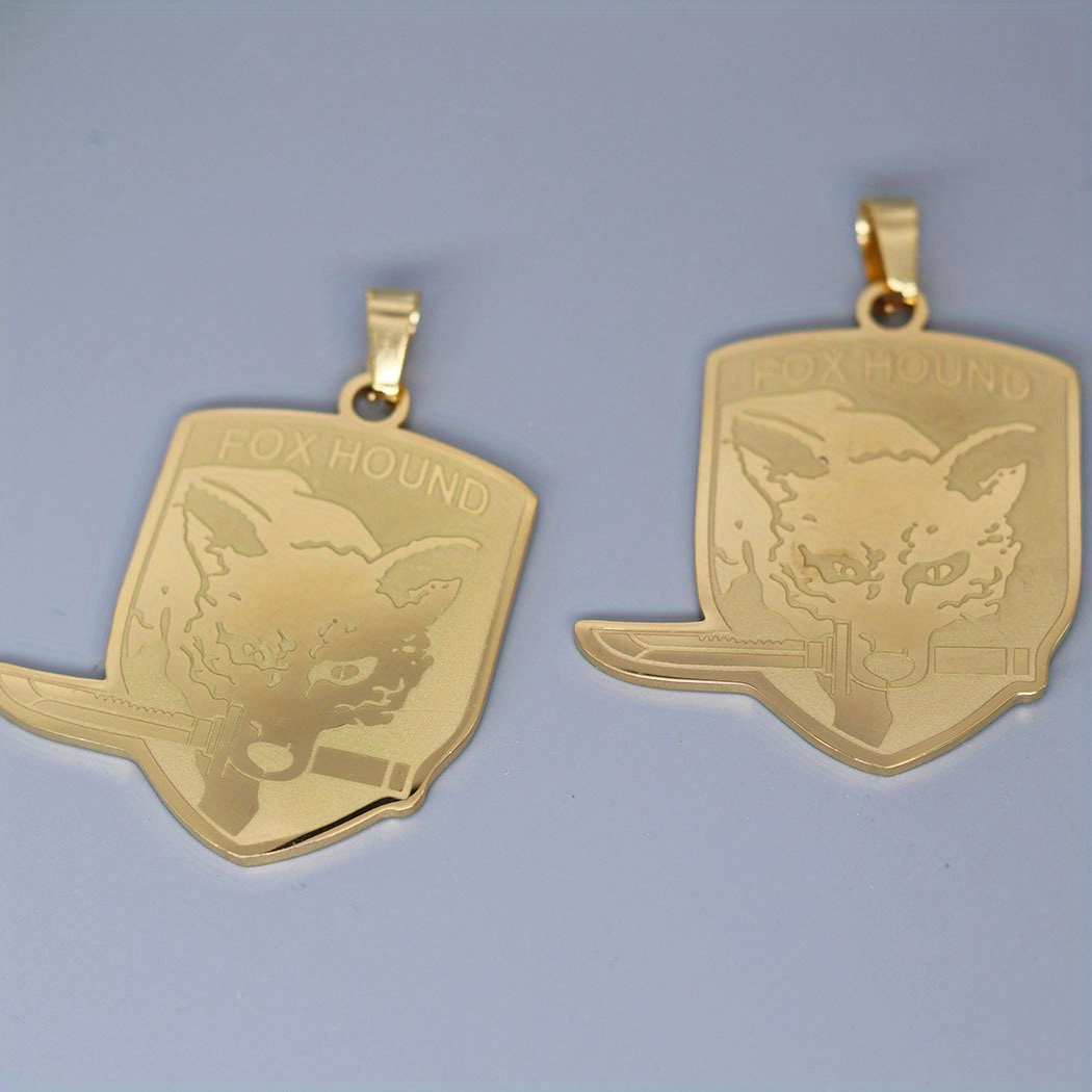 Fox and shop hound jewelry