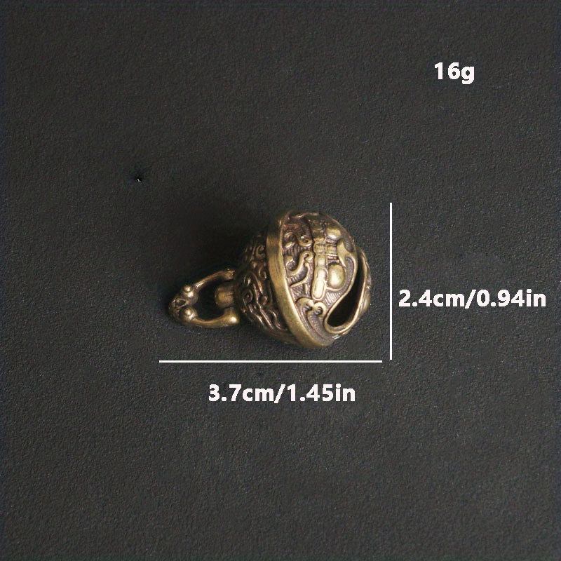 Brass Bell Car Keychain Pendant Bell Accessories Creative Gifts Men Pendant Accessories Shop