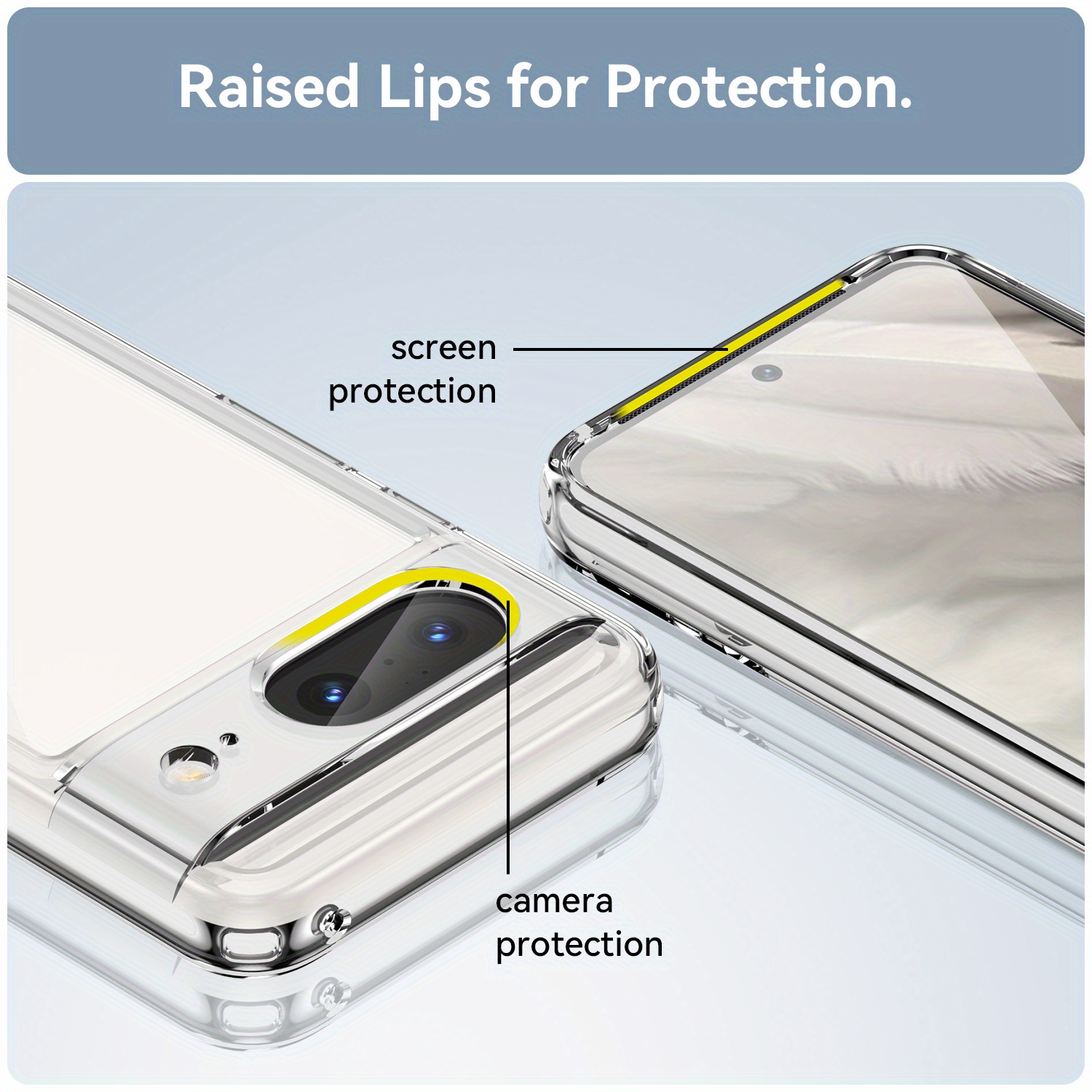 anti yellow anti scratch clear acrylic phone case for 8 8 pro 5g protect your phone with style details 5