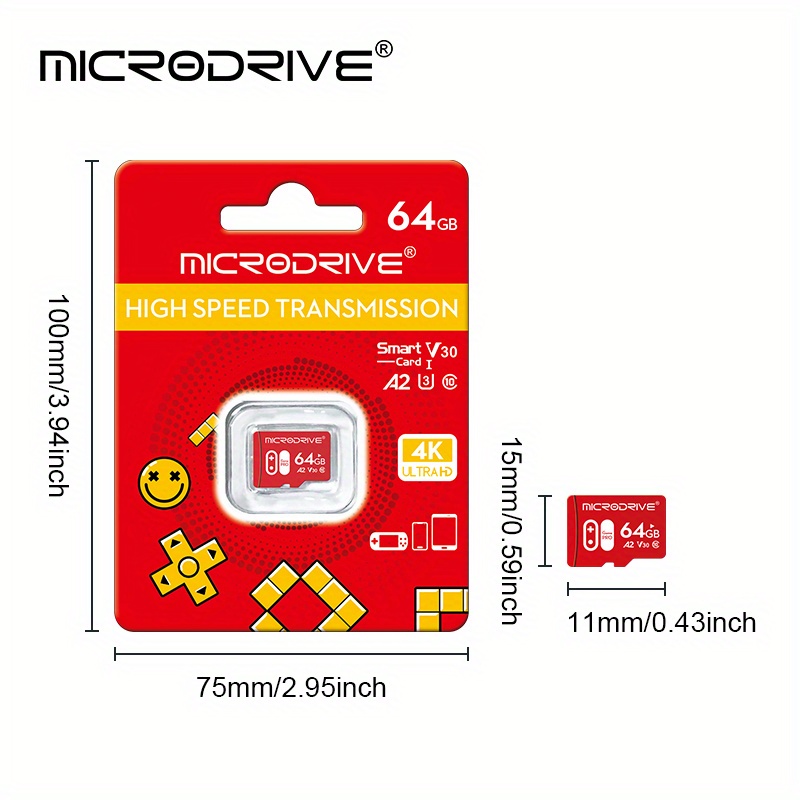 Dropship Memory Card 32GB 64GB 128GB 256GB U3 Mini SD Card Class 10 TF  Flash Card Micro Tf SD Cards Memory Card For Mobile Phone PC Earphone  Speaker HD Camera PSP SD