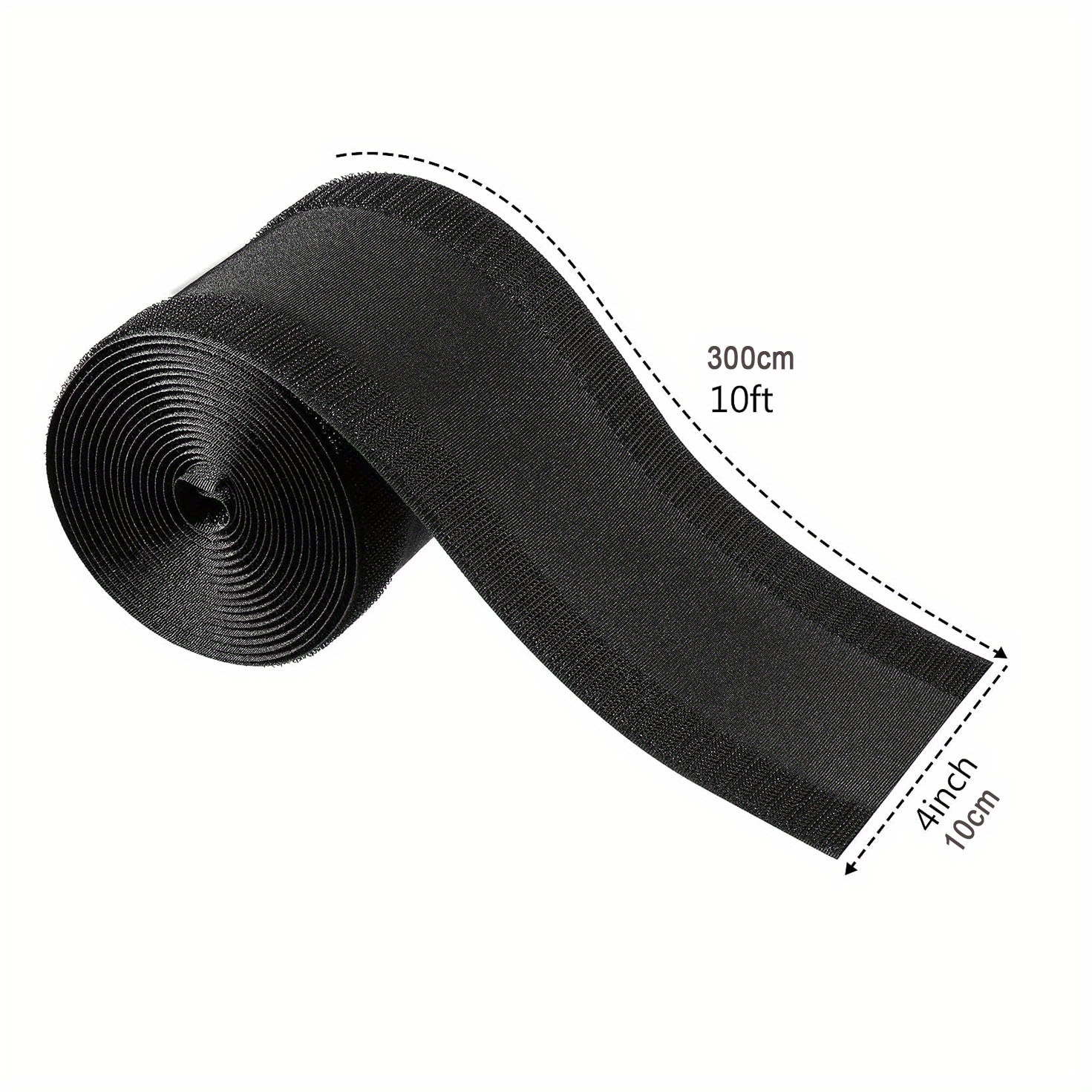 Image of 300cm/10ft Length Floor Cable Cover Cords Cable Protector Cable Management For Carpet, Carpet Cable Cover