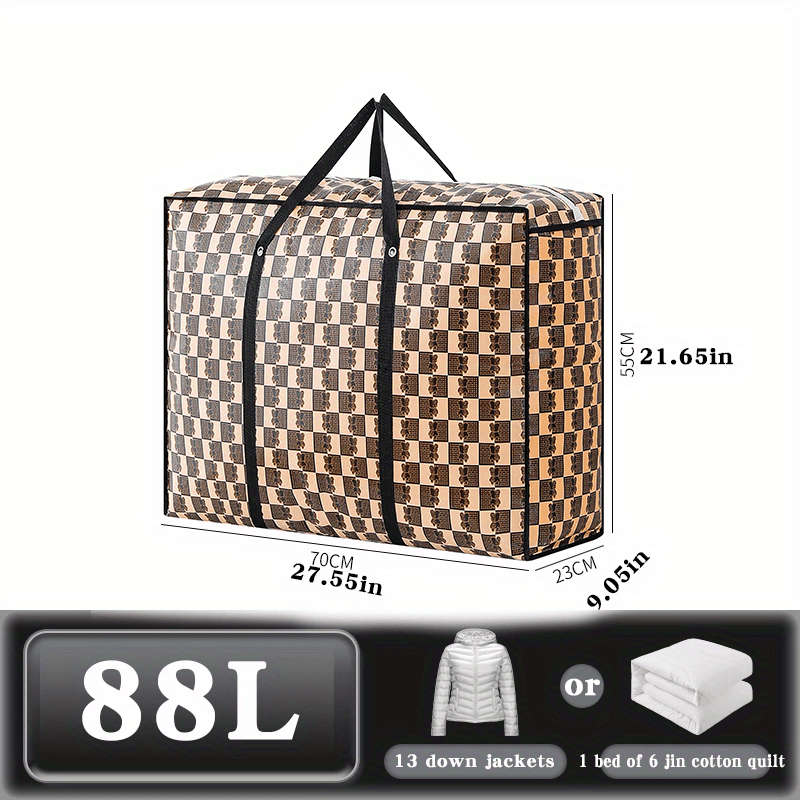 Travel Luggage Bag, Moving And Packing Bag, Non-woven Printed