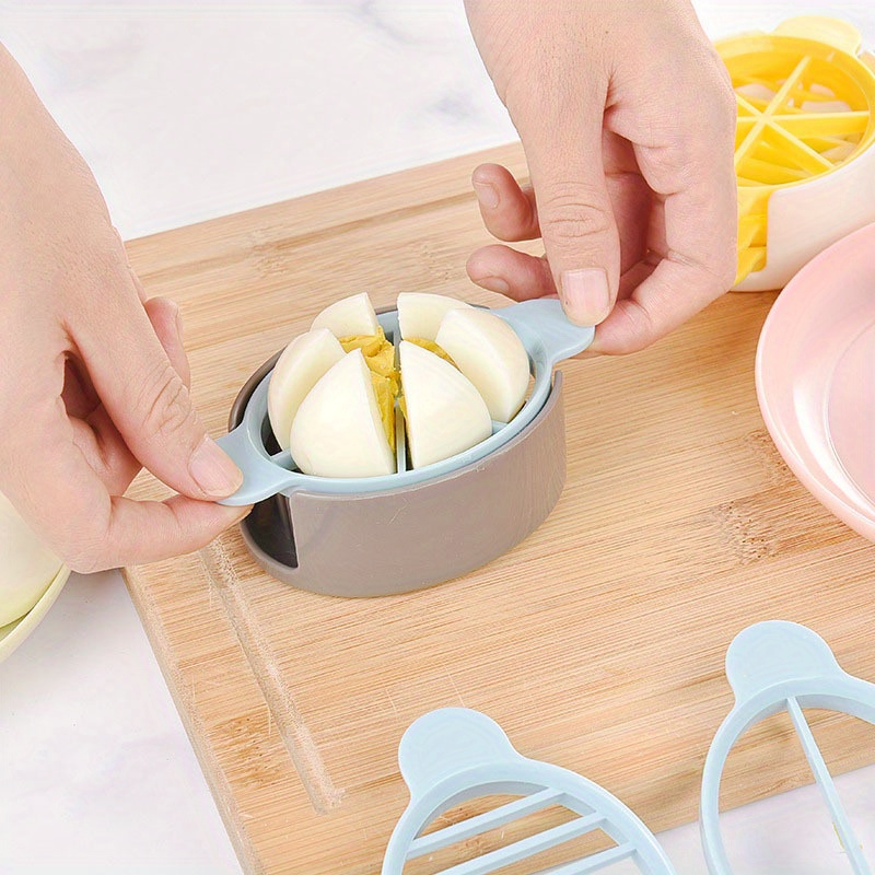 Revolutionize Your Kitchen With This 3 in 1 Egg Slicer The - Temu