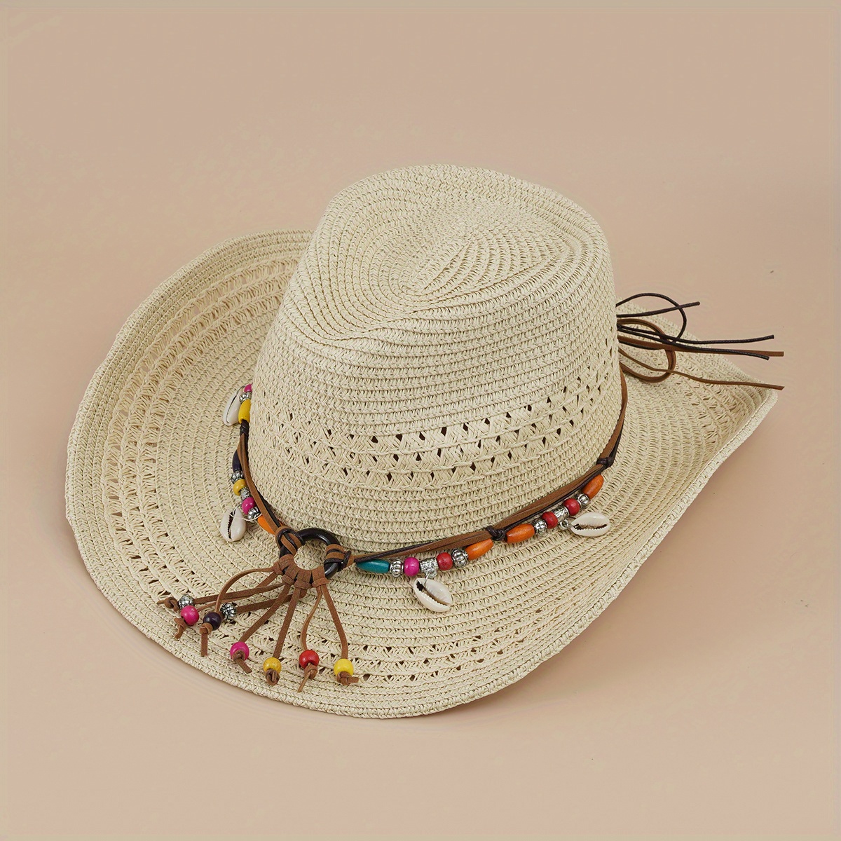 ✓ Sombrero verano Fedora paja natural - Miralles