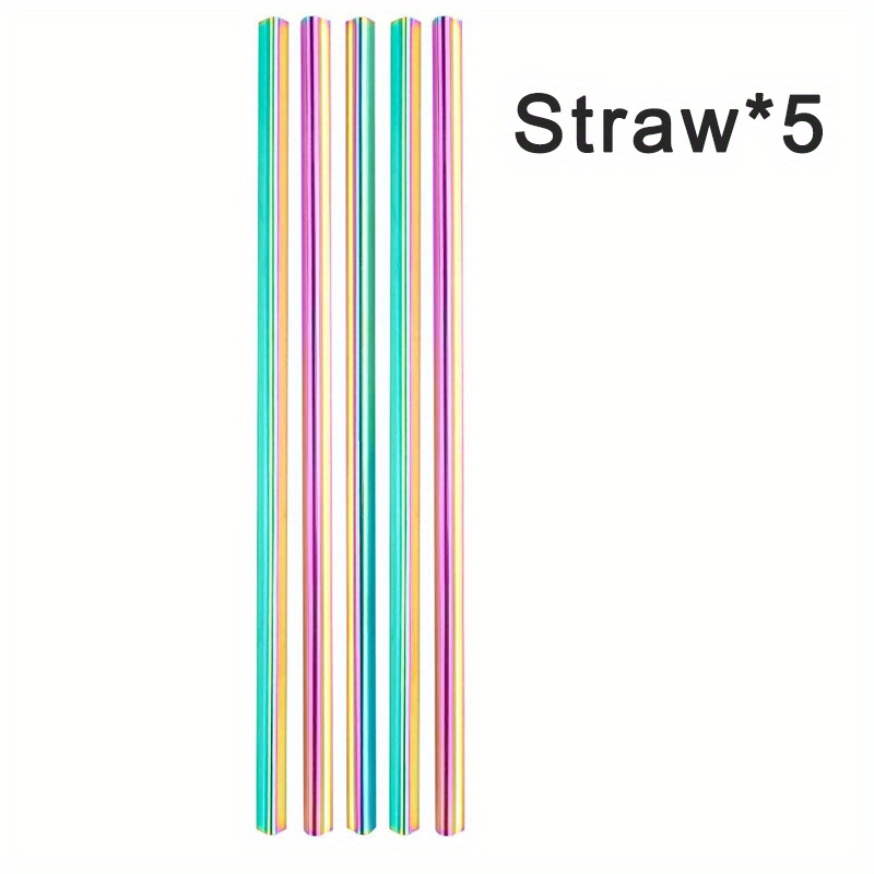 Heart Shaped Reusable Straws Stainless Steel Drinking - Temu