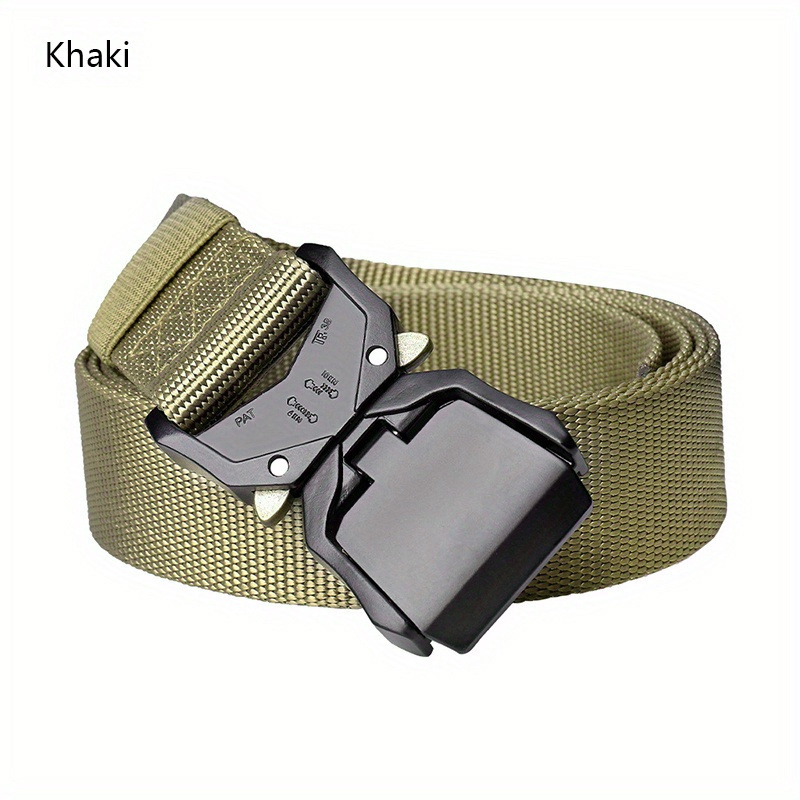  Klik Belts Tactical Belt –2 PLY 1.5 Nylon Heavy Duty Belt  Quick Release Cobra© Buckle - Unisex : Sports & Outdoors