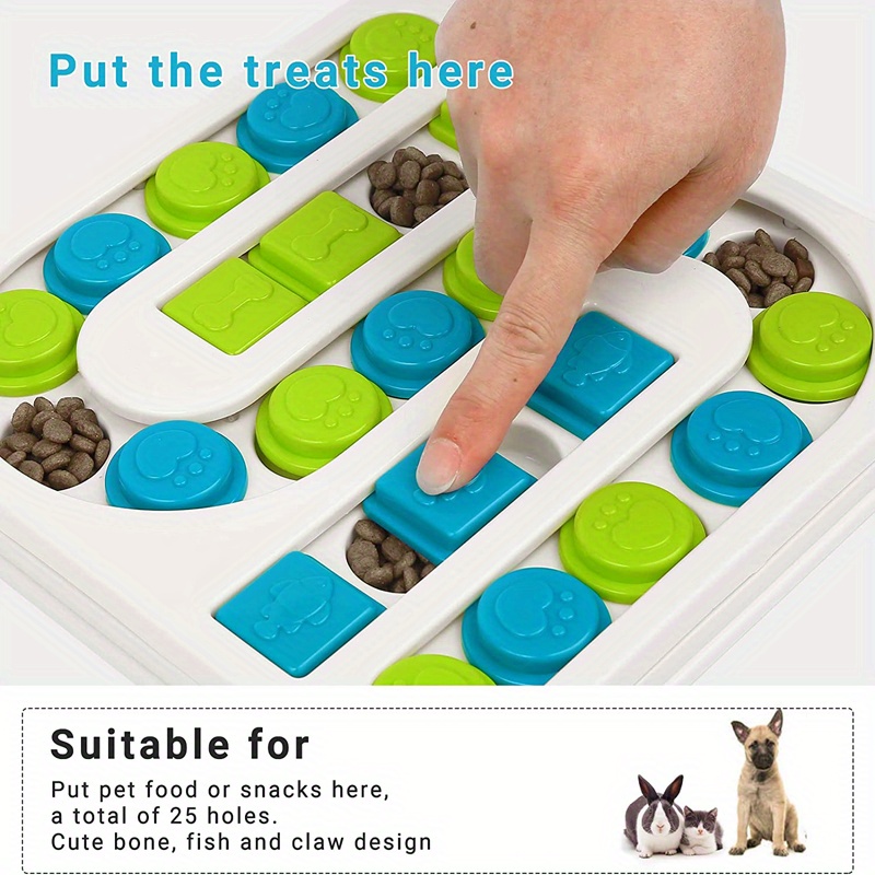 Interactive Puzzle Toy - Slow Feeder For Dogs & Cats - Anxiety Relief & Fun  Mealtime! - Temu