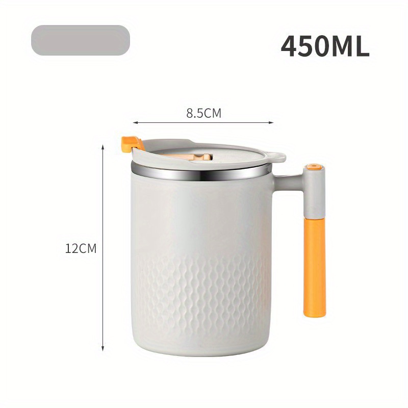 Handle Coffee Mug Stainless Steel Thermos Cups Vacuum Flask thermo Water  Bottle Adult Bussiness Men Tea Portable Thermocup 330ML - AliExpress