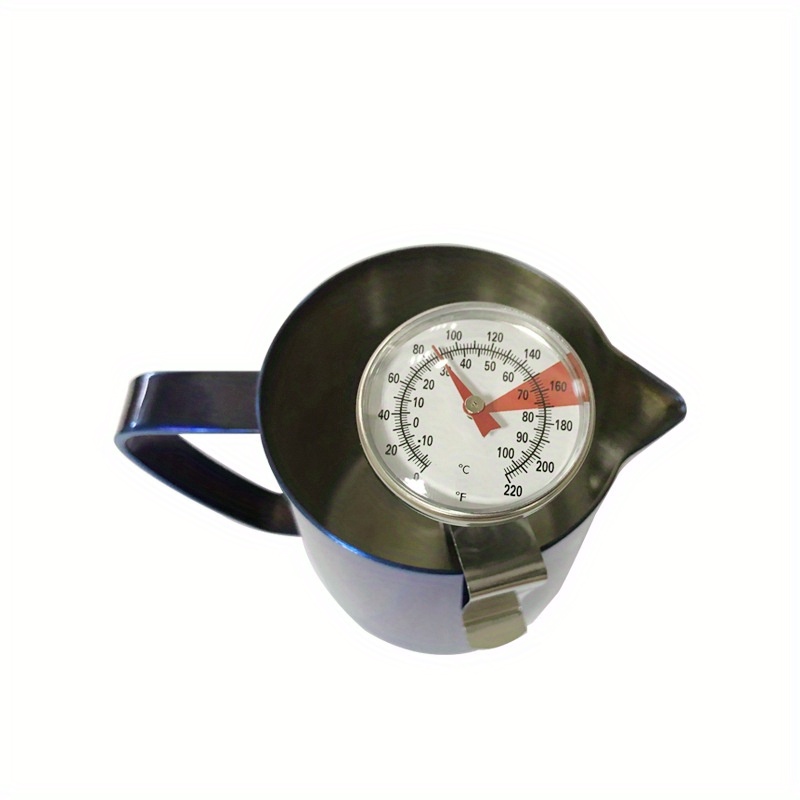 Precise Stainless Steel Coffee Thermometer With Clipable Pointer