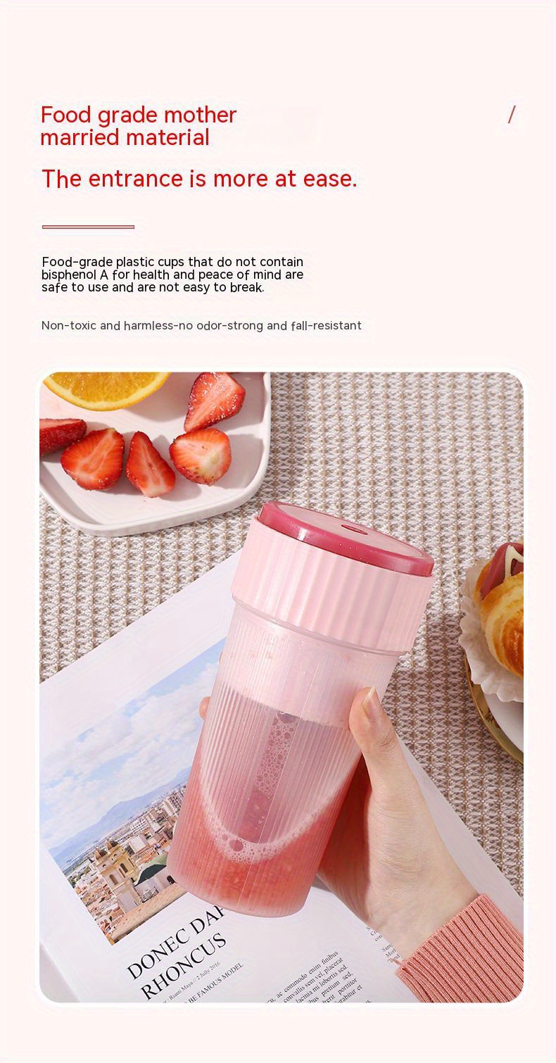 1pc citrus juicer household small portable fruit electric juicer cup juice maker mini multifunctional juicer details 11