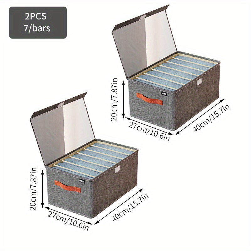 Foldable 1-10 In Clothes organisers storage for wardrobe, Square, Size: PVC  Mesh Box 36*25*20 Cm at Rs 125/piece in Palanpur