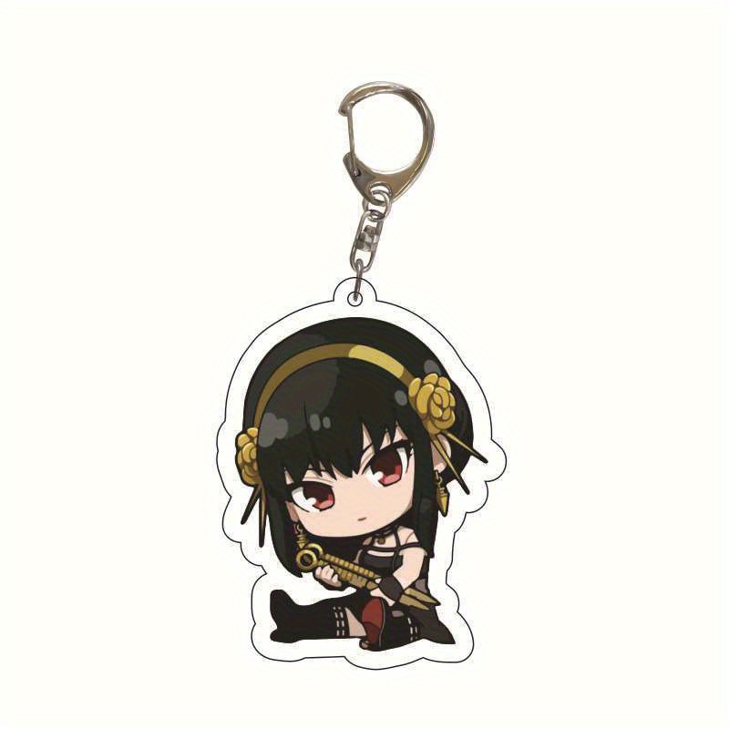 Anime Acrylic Keychains Anime Periphery Accessories Cute Bag - Temu